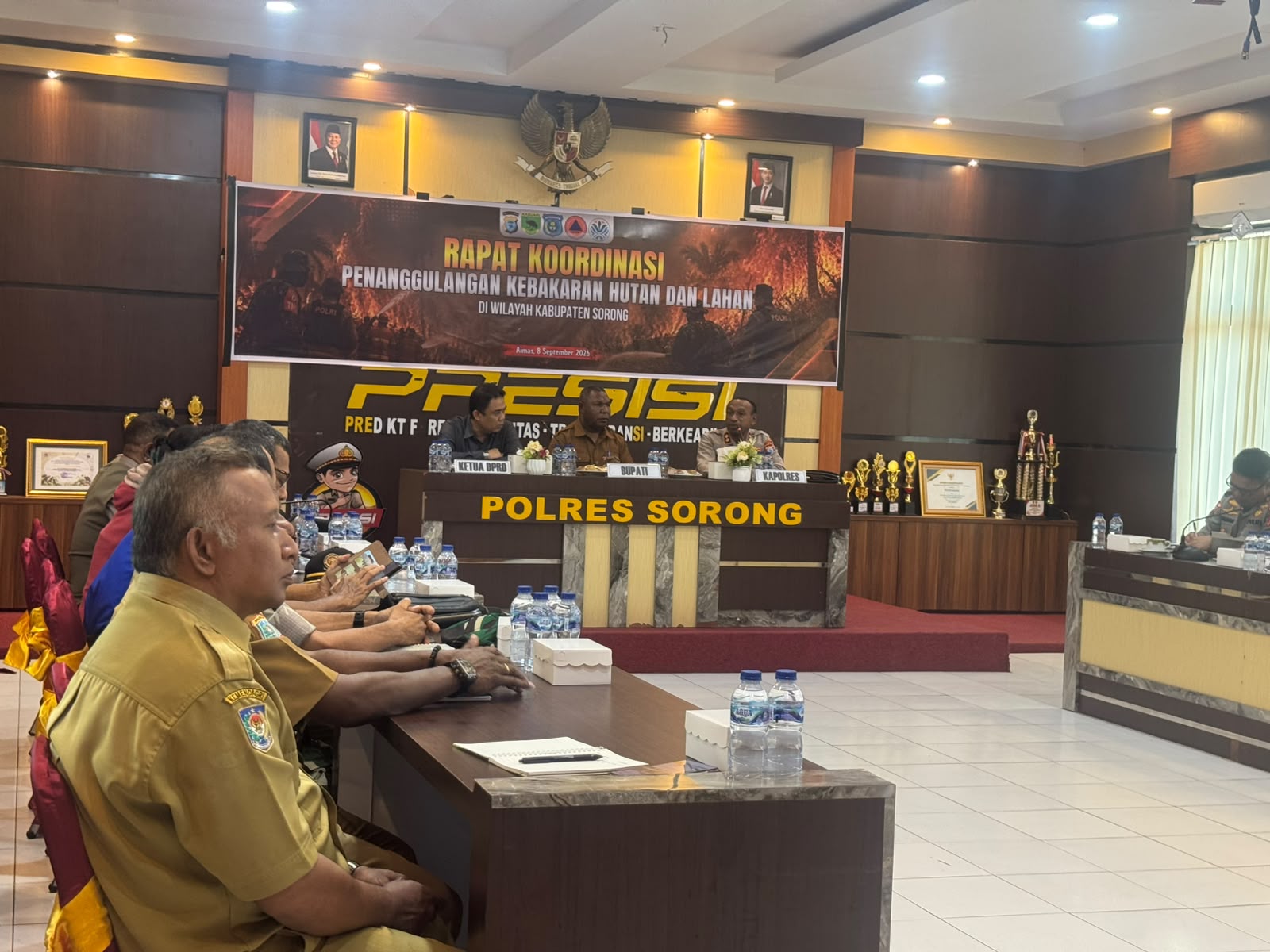 19 Titik Karhutla Terdeteksi, Pemkab Sorong Bentuk Satgas dan Posko Terpadu